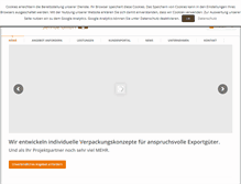 Tablet Screenshot of export-verpackung.de